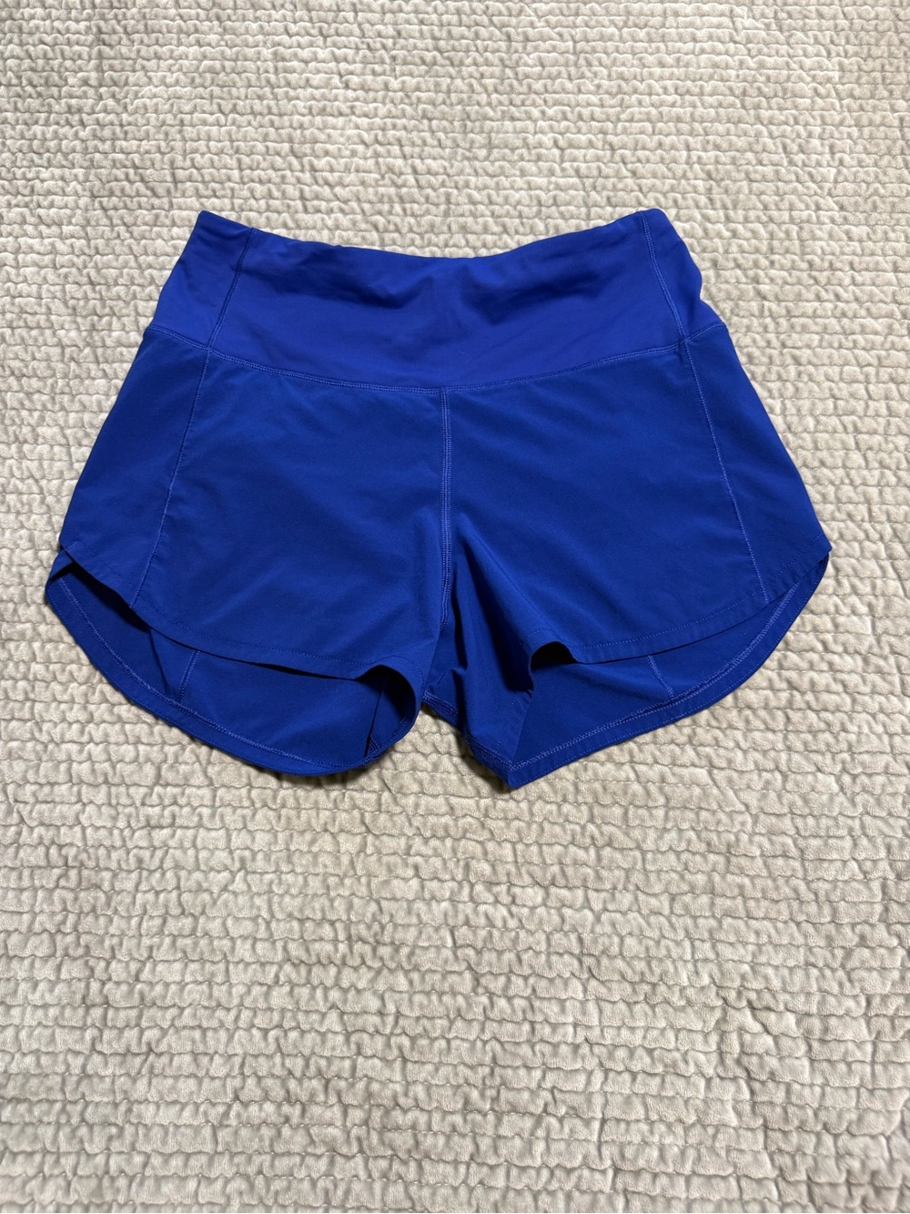 lululemon athletica Speed Up HR Short 4” lined Larkspur